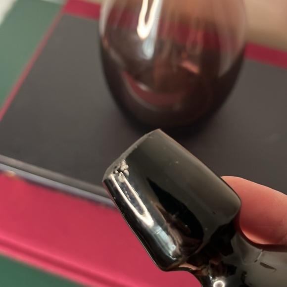 MCM VTG Amethyst Purple Glass Decanter w/ Stopper by International Silver Co. - Picture 6 of 7